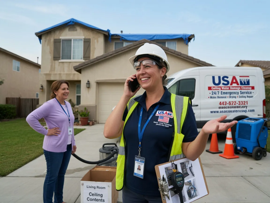 Ceiling Water Damage Restoration Flensburg, MN FAQs